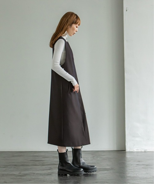 Noble（ノーブル）の「グランピアンズウールカルゼジャンスカ◆（ワンピース・レディース・ダークブラウン・38/36）」の22枚目の写真