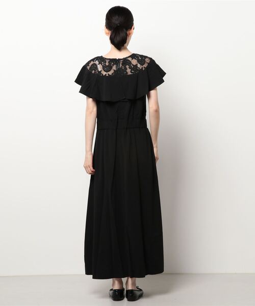 SMILE ORCHID(スマイルオーキッド)の「レース切り替えロングドレス(ドレス・レディース・ブラック・XL/M/S/L)」の3枚目の写真
