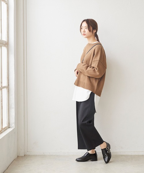 menue(メヌエ)の「ダブルモンクストラップシューズ(ドレスシューズ・レディース・ブラック/アイボリー・LL/3L/S/M/L/XS)」の15枚目の写真