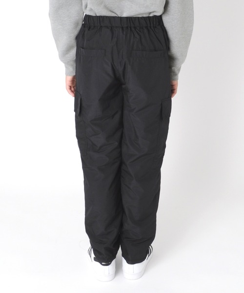 GLAZOS（グラソス）の「[ワイドテーパード]タフタ裏フリース・カーゴパンツ（カーゴパンツ・キッズ・ブラック/ネイビー/カーキ・130cm/140cm/150cm/160cm/170cm）」の8枚目の写真