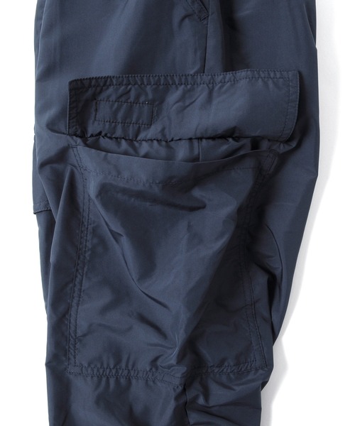GLAZOS（グラソス）の「[ワイドテーパード]タフタ裏フリース・カーゴパンツ（カーゴパンツ・キッズ・ブラック/ネイビー/カーキ・130cm/140cm/150cm/160cm/170cm）」の14枚目の写真