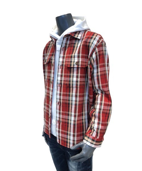 291295=HOMME(ニーキューイチニーキューゴーオム)の「【291295=HOMME】 引き揃えツイル オーバーサイズ カバーオール(カバーオール・メンズ・ブラック/ベージュ/ネイビー系/ブルー系/レッド系3・2/3)」の5枚目の写真