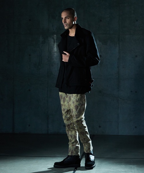 VIRGOwearworks（ヴァルゴウェアワークス）の「VGW SWEAT RIDERS（ライダースジャケット・メンズ・ブルー/ブラック/レッド・4/2/3）」の19枚目の写真