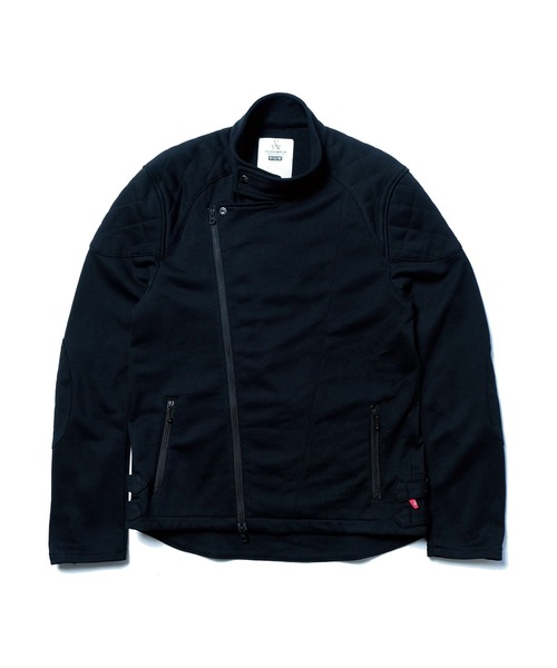 VIRGOwearworks（ヴァルゴウェアワークス）の「VGW SWEAT RIDERS（ライダースジャケット・メンズ・ブルー/ブラック/レッド・4/2/3）」の11枚目の写真