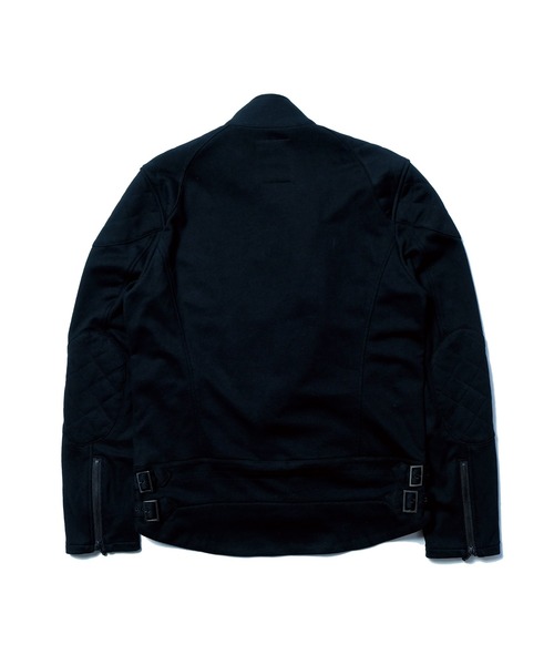 VIRGOwearworks（ヴァルゴウェアワークス）の「VGW SWEAT RIDERS（ライダースジャケット・メンズ・ブルー/ブラック/レッド・4/2/3）」の14枚目の写真