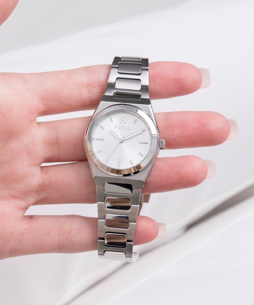 FURLA（フルラ）の「FURLA TEMPO PAIR  アナログ腕時計 WW00020010L1 レディース（アナログ腕時計・レディース・シルバー・FREE）」の3枚目の写真