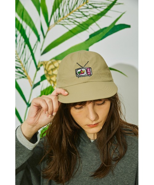 AlexanderLeeChang(アレキサンダーリーチャン)の「AlexanderLeeChang/アレキサンダーリーチャン ELECT NYLON CAP キャップ(キャップ・メンズ・ブラック/ベージュ/グリーン・ONE SIZE)」の3枚目の写真