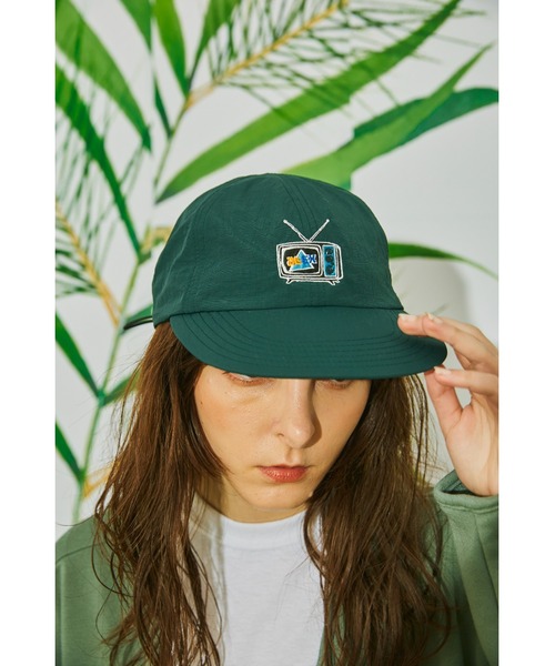 AlexanderLeeChang(アレキサンダーリーチャン)の「AlexanderLeeChang/アレキサンダーリーチャン ELECT NYLON CAP キャップ(キャップ・メンズ・ブラック/ベージュ/グリーン・ONE SIZE)」の14枚目の写真