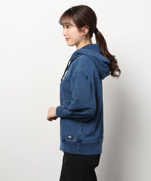 セール レディース 裏毛スウェット デニム風 パーカー パーカー Dickies ディッキーズ のファッション通販 Zozotown