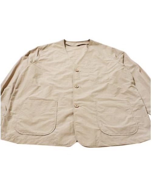 BURLAP OUTFITTER（バーラップアウトフィッター）の「BURLAP OUTFITTER/バーラップアウトフィッター　PEN JACKET LW　ペンジャケットLW（ブルゾン・メンズ・ブラック/タン/サンドベージュ/ベージュ・MEDIUM/LARGE/SMALL）」の9枚目の写真
