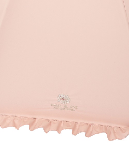 PAUL&JOE（ポールアンドジョー）の「【新色追加】一級遮光 晴雨兼用日傘 ”クリザンテーム×スカラフリル”（長傘・レディース・ネイビー/オフホワイト/オレンジ系その他2/ベージュ・FREE）」の9枚目の写真