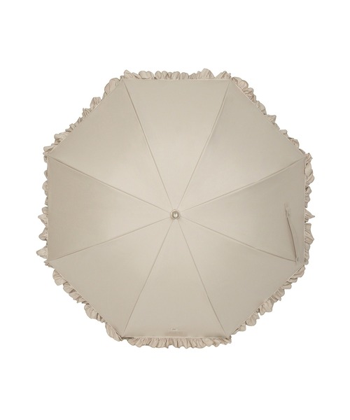 PAUL&JOE（ポールアンドジョー）の「【新色追加】一級遮光 晴雨兼用日傘 ”クリザンテーム×スカラフリル”（長傘・レディース・ネイビー/オフホワイト/オレンジ系その他2/ベージュ・FREE）」の18枚目の写真