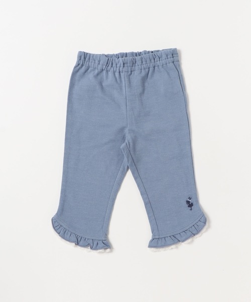 KP（ケーピー）の「６分丈デニム風ニットツイルパンツ(100-130cm)（デニムパンツ・キッズ・ブルー系その他/ブルー/サックスブルー・100cm/120cm/130cm/110cm）」の3枚目の写真