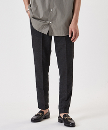 EDIFICE | 《再入荷》カラミ ストレッチ テーパード イージーパンツ【セットアップ着用可】(スラックス)