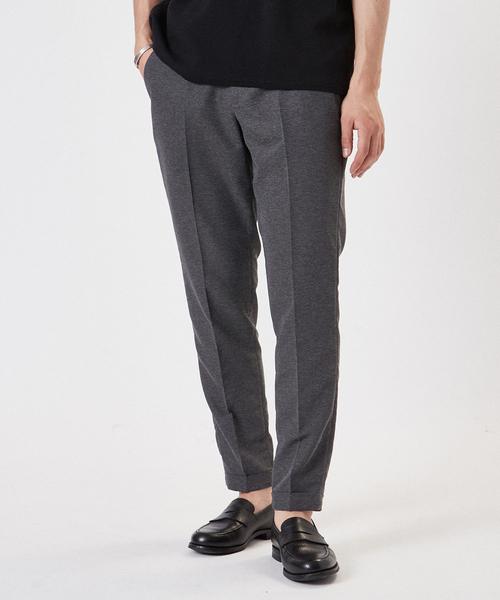 EDIFICE（エディフィス）の「《再入荷》カラミ ストレッチ テーパード イージーパンツ【セットアップ着用可】（スラックス・メンズ・ブラック/ベージュ/ネイビー/ブルー系その他/グレー/アイボリー・MEDIUM/LARGE/X-LARGE/SMALL）」の19枚目の写真