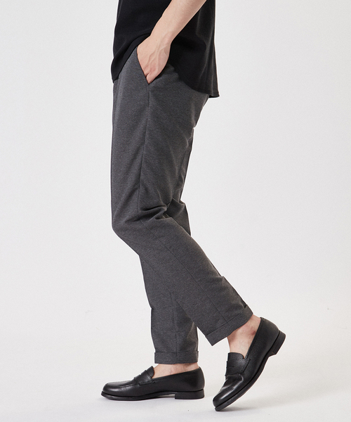 EDIFICE（エディフィス）の「《再入荷》カラミ ストレッチ テーパード イージーパンツ【セットアップ着用可】（スラックス・メンズ・ブラック/ベージュ/ネイビー/ブルー系その他/グレー/アイボリー・MEDIUM/LARGE/X-LARGE/SMALL）」の22枚目の写真