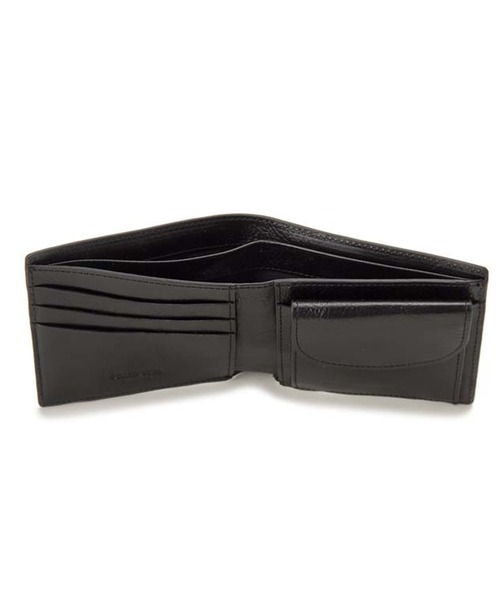 BELLIES YORK(ベリーズヨーク)の「【BELLIES YORK/ベリーズヨーク】二つ折り財布(小銭入れ付) イタリア牛革(財布・レディース・ブラウン/ブラック・FREE)」の8枚目の写真