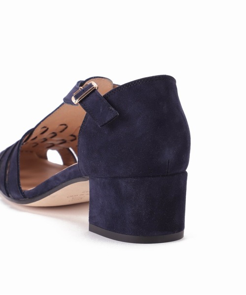 PASCUCCI レザーグルカサンダル LE TALON 38 新品 ナチュラル 靴 