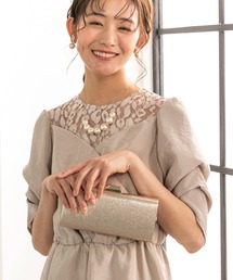 フォルムフォルマ パーティーバッグ ゴールド フォルムフォルマ form forma ビーズ刺繍 クラッチバッグ