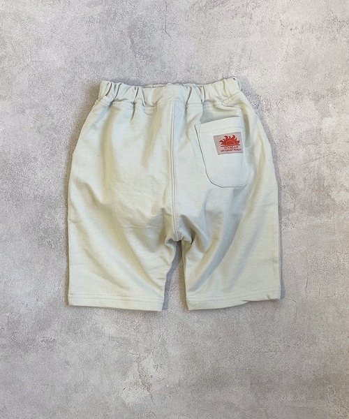Life Support Products（ライフサポートプロダクツ）の「防汚加工サルエルハーフパンツ（80～130cm）（その他パンツ・キッズ・イエロー/オレンジ/ブルー/サンドベージュ/ミント・90/100/110/120/80/130/95）」の2枚目の写真