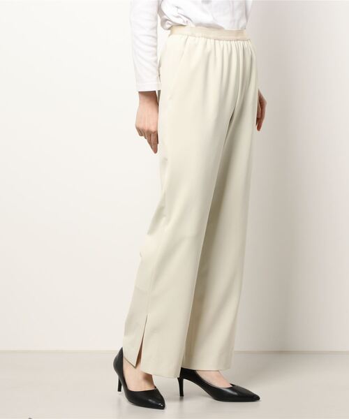 qualite(カリテ)の「サイドスリットスリムイージーパンツ(その他パンツ・レディース・ブラック/ベージュ・38/40/36)」の21枚目の写真