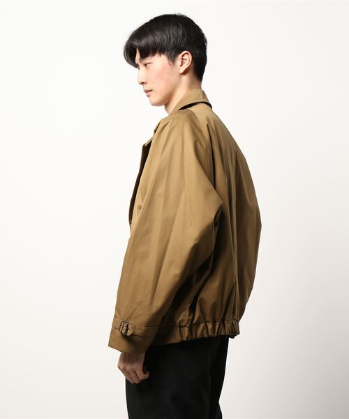 HAVERSACK（ハバーザック）の「HAVERSACK | コットンギャバジンショートコート MEN（その他アウター・メンズ・ベージュ・MEDIUM/LARGE）」の2枚目の写真