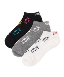 【CHUMS】3P Booby Ankle Socks