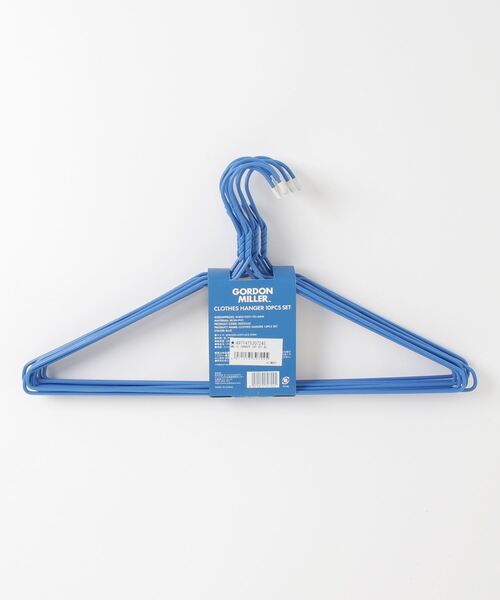 GORDON MILLER（ゴードンミラー）の「GORDON MILLER（ゴードンミラー）クローズハンガー 10本セット（ランドリーグッズ・メンズ・ホワイト/ブルー・ONE SIZE）」の5枚目の写真