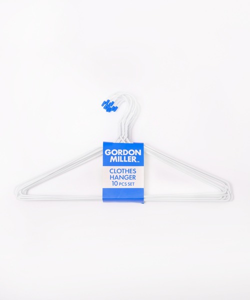 GORDON MILLER（ゴードンミラー）の「GORDON MILLER（ゴードンミラー）クローズハンガー 10本セット（ランドリーグッズ・メンズ・ホワイト/ブルー・ONE SIZE）」の7枚目の写真