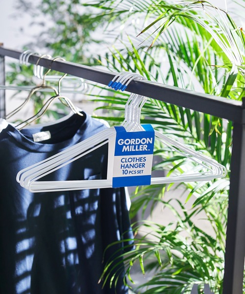 GORDON MILLER（ゴードンミラー）の「GORDON MILLER（ゴードンミラー）クローズハンガー 10本セット（ランドリーグッズ・メンズ・ホワイト/ブルー・ONE SIZE）」の11枚目の写真