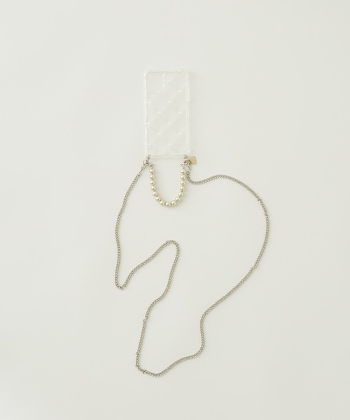 mystic（ミスティック）の「Lara キルティングスマホショルダー (iphone12/12pro対応)（スマホケース/カバー・レディース・シルバー/クリア/ゴールド・ONE SIZE）」の20枚目の写真