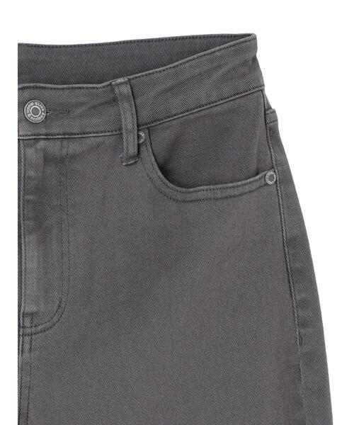 earth music&ecology（アースミュージックアンドエコロジー）の「ピグメントダイデニムパンツ（デニムパンツ・レディース・オリーブ/ライトグレー/チャコールグレー/ピンクベージュ・S/L/M）」の6枚目の写真