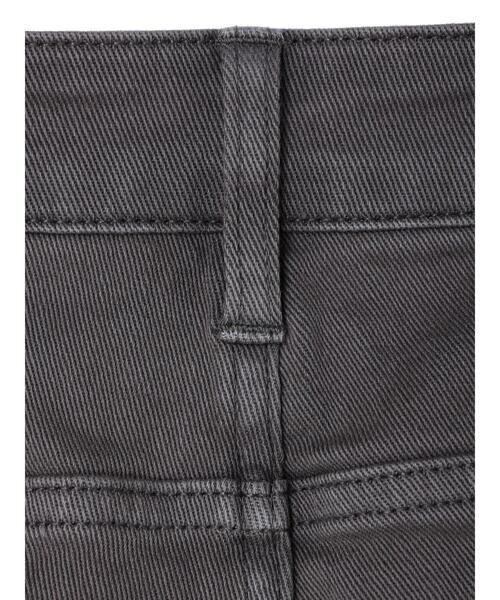 earth music&ecology（アースミュージックアンドエコロジー）の「ピグメントダイデニムパンツ（デニムパンツ・レディース・オリーブ/ライトグレー/チャコールグレー/ピンクベージュ・S/L/M）」の12枚目の写真