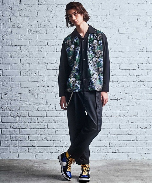 MSML（エムエスエムエル）の「SKULL LONG SLEEVE SHIRT（シャツ