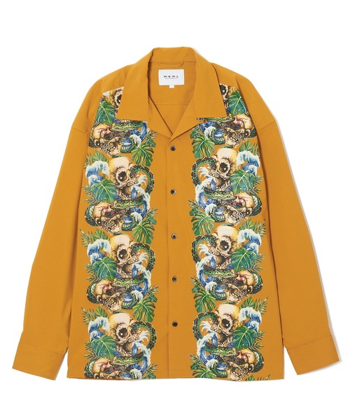 MSML（エムエスエムエル）の「SKULL LONG SLEEVE SHIRT（シャツ