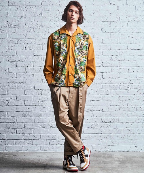 MSML（エムエスエムエル）の「SKULL LONG SLEEVE SHIRT（シャツ
