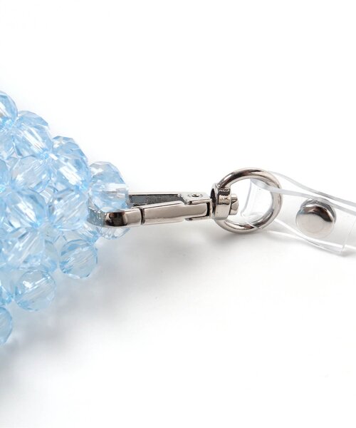 apres les cours（アプレレクール）の「ビーズポシェット（ショルダーバッグ・キッズ・オフホワイト/ブルー・FREE）」の10枚目の写真