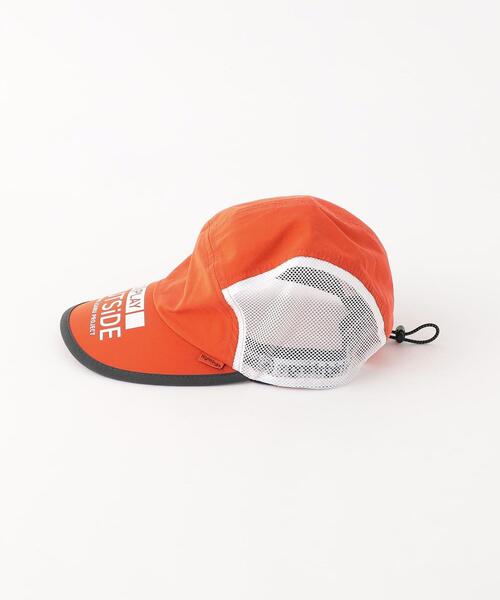 highking（ハイキング）の「【別注】＜HIGHKING×green label relaxing＞EX  OUTSIDE キャップ CAP（キャップ・キッズ・ライトグレー/オレンジ・FREE）」の3枚目の写真