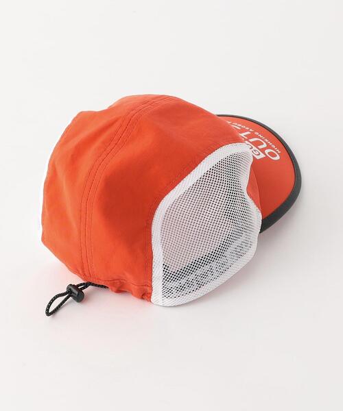 highking（ハイキング）の「【別注】＜HIGHKING×green label relaxing＞EX  OUTSIDE キャップ CAP（キャップ・キッズ・ライトグレー/オレンジ・FREE）」の4枚目の写真