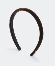 ALEXANDRE DE PARIS TWISTED SATIN HEADBAND アレクサンドル ドゥ パリ