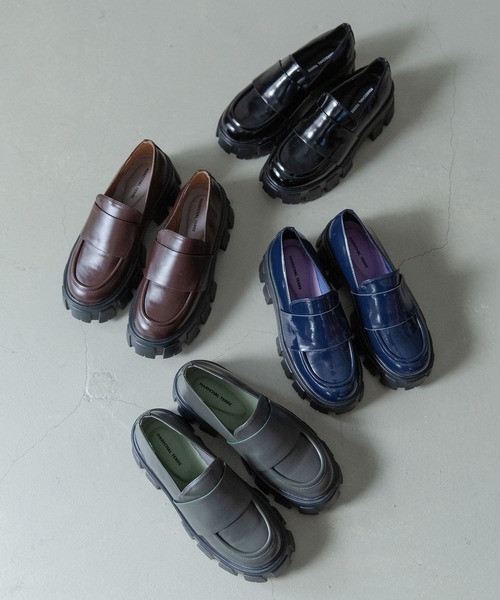 MARECHAL TERRE（マルシャルテル）の「ローファー（ローファー・レディース・ブラック/ネイビー/ブラウン/カーキ・22.5/24.5/23.5）」の9枚目の写真