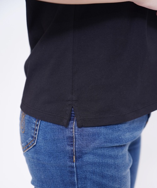 GIORDANO（ジョルダーノ）の「[GIORDANO] スモールライオン刺繍半袖ポロシャツ（ポロシャツ・レディース・ブラック/グリーン/ホワイト/ピンク・LARGE/X-LARGE/SMALL/MEDIUM）」の18枚目の写真