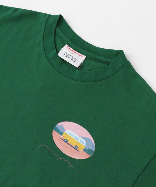 URBAN RESEARCH DOORS（アーバンリサーチドアーズ）の「『別注』Common Noun×DOORS　 kanaakiyama movie t-shirts（Tシャツ/カットソー・レディース・グリーン系その他/ホワイト系その他/ブラック系その他・ONE）」の11枚目の写真