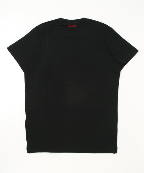 DSQUARED2（ディースクエアード）の「T-SHIRT /WE WANT DSQ2 TEE /CIGARETTE FIT /SUPERNEGATIVE DYED /0212（Tシャツ/カットソー・メンズ・ホワイト/ブラック/オレンジ・S/M/L/XS/XL）」の5枚目の写真