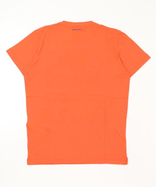 DSQUARED2（ディースクエアード）の「T-SHIRT /WE WANT DSQ2 TEE /CIGARETTE FIT /SUPERNEGATIVE DYED /0212（Tシャツ/カットソー・メンズ・ホワイト/ブラック/オレンジ・S/M/L/XS/XL）」の6枚目の写真