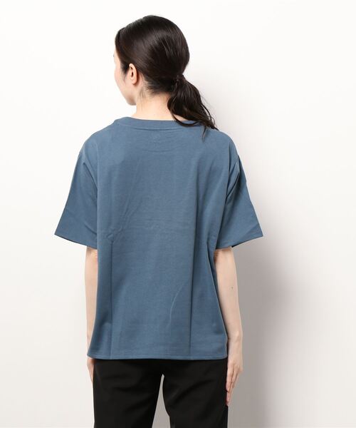 CONVERSE（コンバース）の「【CONVERSE】アップリケＴシャツ（Tシャツ/カットソー・レディース・ホワイト/ブラック/ピンク/ブルー・L/M）」の5枚目の写真