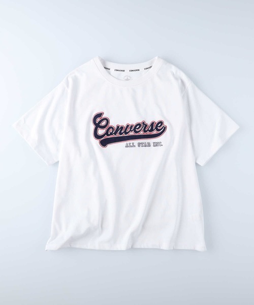CONVERSE（コンバース）の「【CONVERSE】アップリケＴシャツ（Tシャツ/カットソー・レディース・ホワイト/ブラック/ピンク/ブルー・L/M）」の19枚目の写真