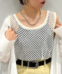 apres jour mignon | メッシュニットタンク【ZOZOTOWN限定アイテム】(タンクトップ)