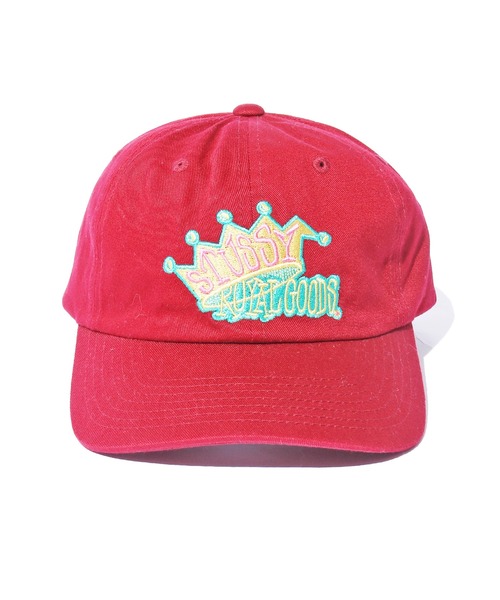 STUSSY（ステューシー）の「STUSSY/ステューシー ROYAL GOODS LOW PRO CAP ロゴキャップ（キャップ・メンズ・ブラック/ネイビー/バーガンディー・FREE）」の3枚目の写真