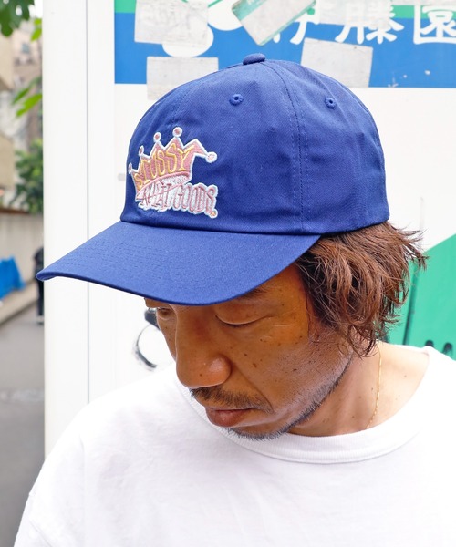 STUSSY（ステューシー）の「STUSSY/ステューシー ROYAL GOODS LOW PRO CAP ロゴキャップ（キャップ・メンズ・ブラック/ネイビー/バーガンディー・FREE）」の18枚目の写真